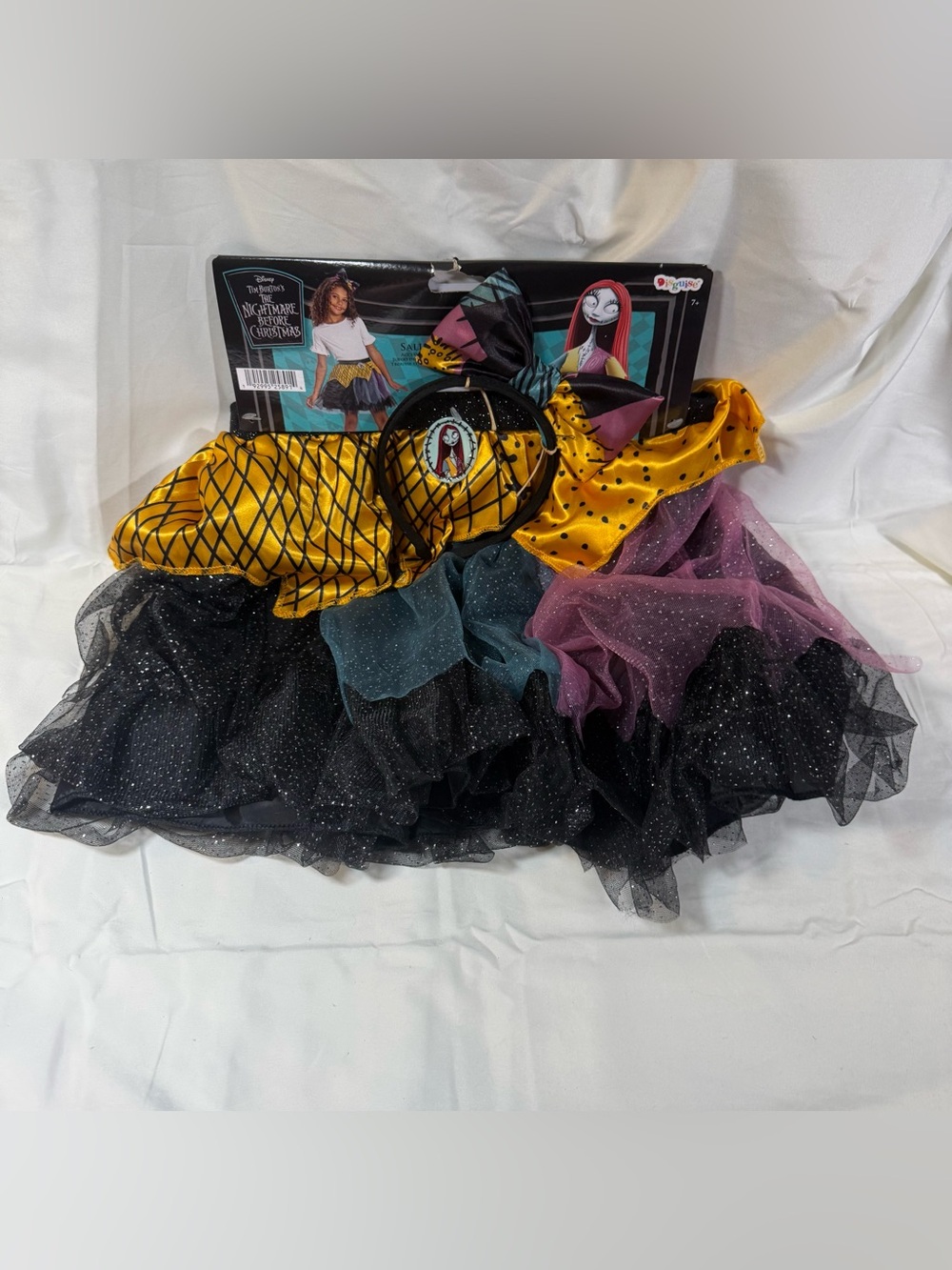 Sally Nightmare Before Christmas Gold Black Purple Accessories Kit Set